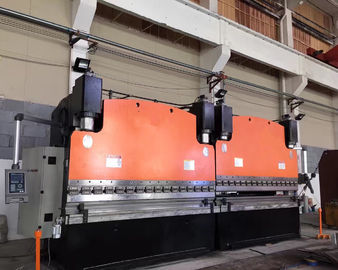 ماشین آلات ترمز پرس هیدرولیک CNC تاندم 200 تن برای صنعتی 3200 میلی متر